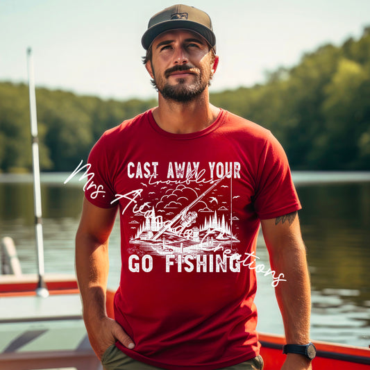 Cast away your troubles