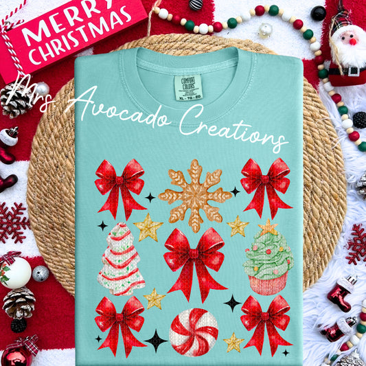 Christmas coquette sweet treats