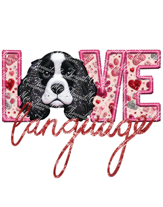 Love Language Cocker Spaniel