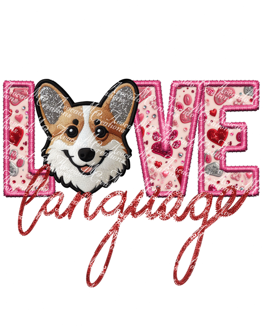 Love Language Corgi