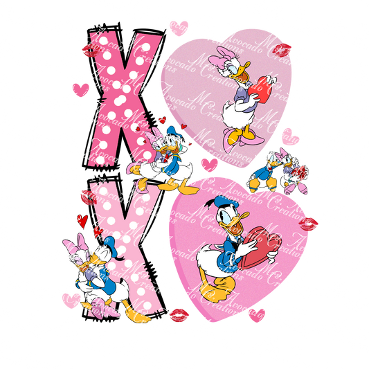 Donald & Daisy Vday Girl