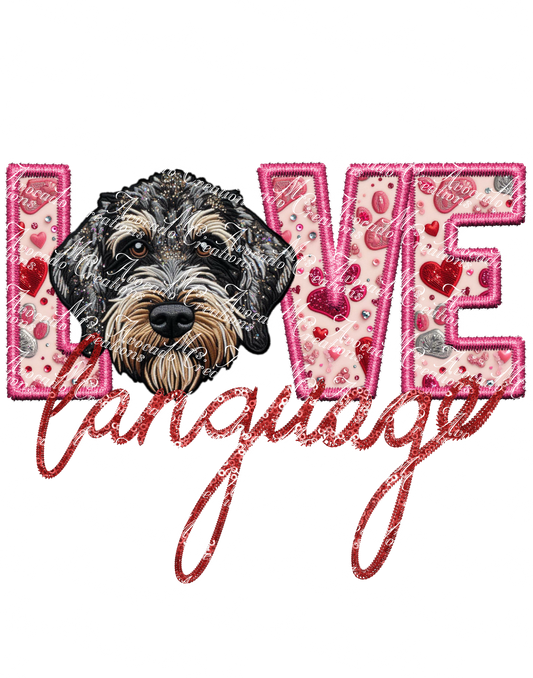 Love Language Doodle (Brindle)