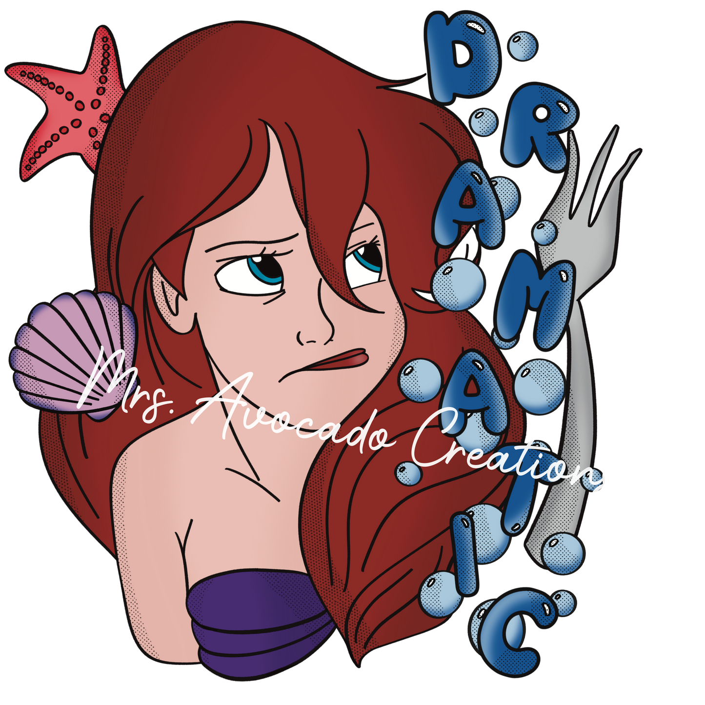 Dramatic Mermaid