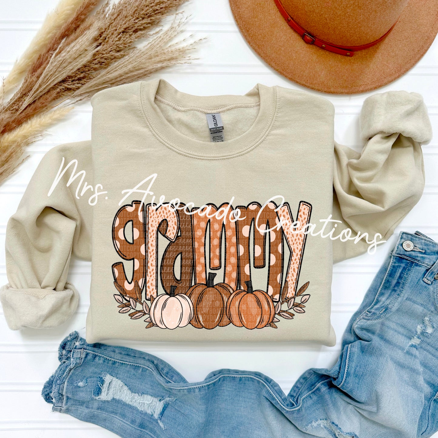 Fall pumpkins grammy