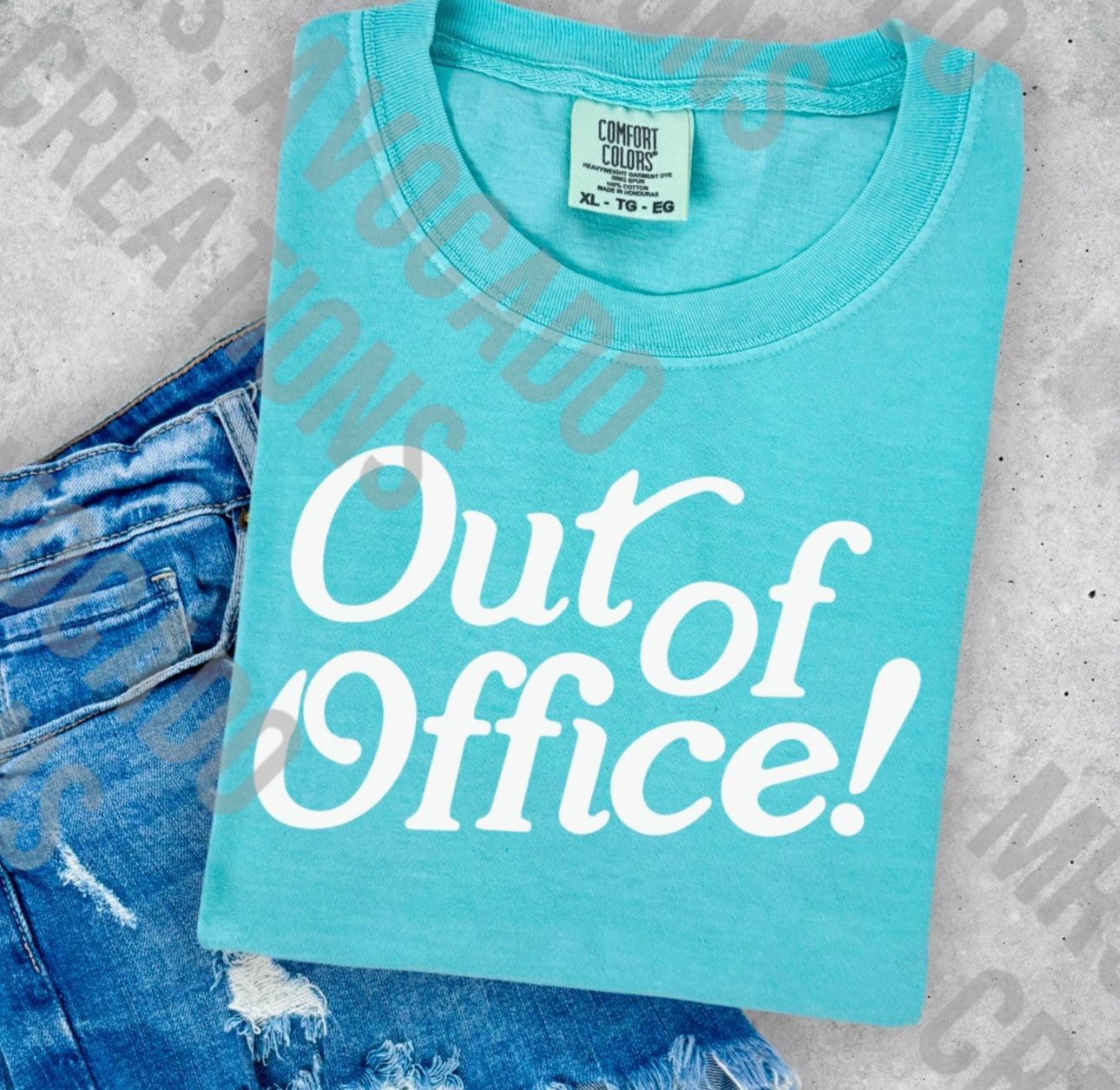 Out of office (white)
