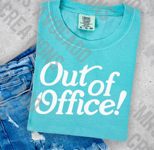 Out of office (white)