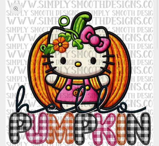 Hello Pumpkin kitty
