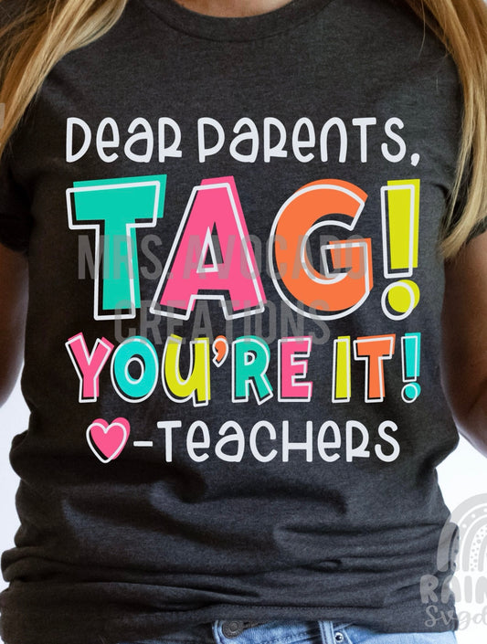 Tag, you’re it!
