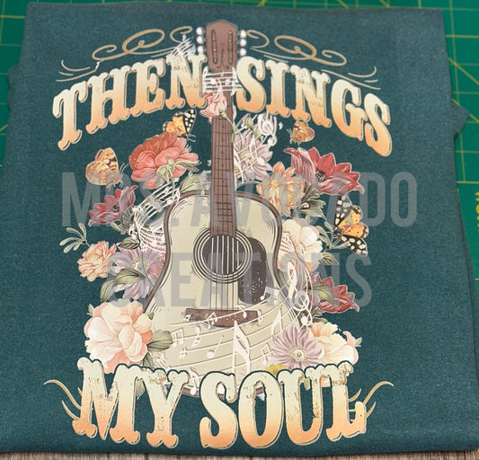 Then sings my soul