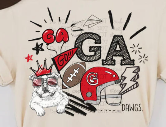 Georgia doodle