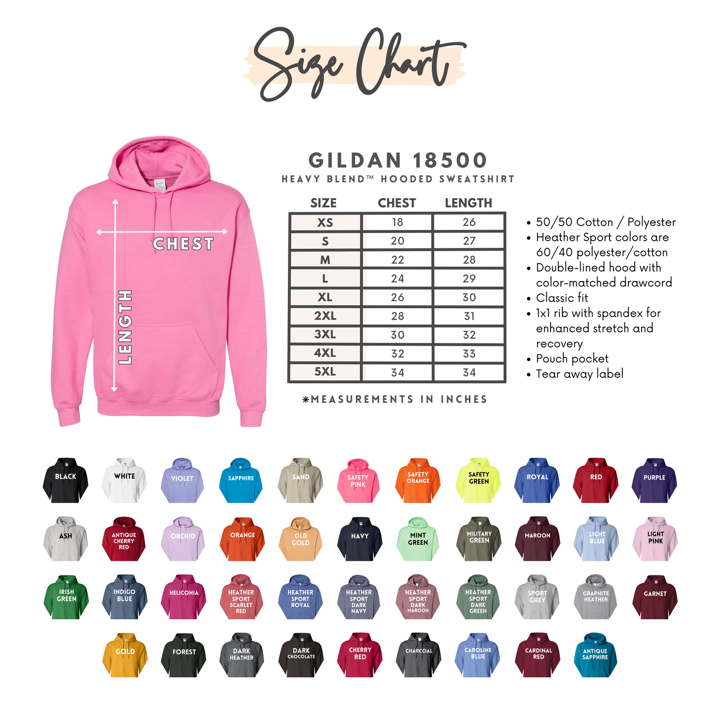 Adult Shirt Color Options