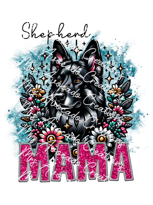 German Shepherd (black/silver)