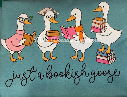 Just a bookish goose