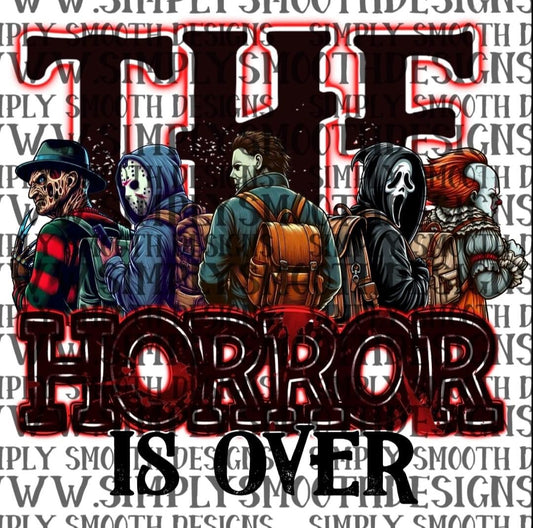 Horror is over