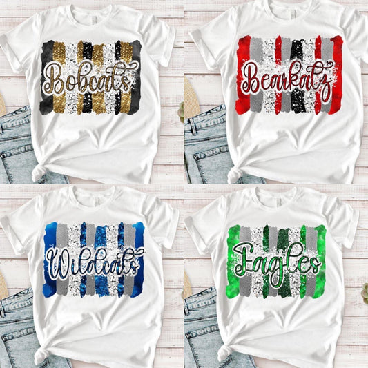 Brushstroke mascot (custom)