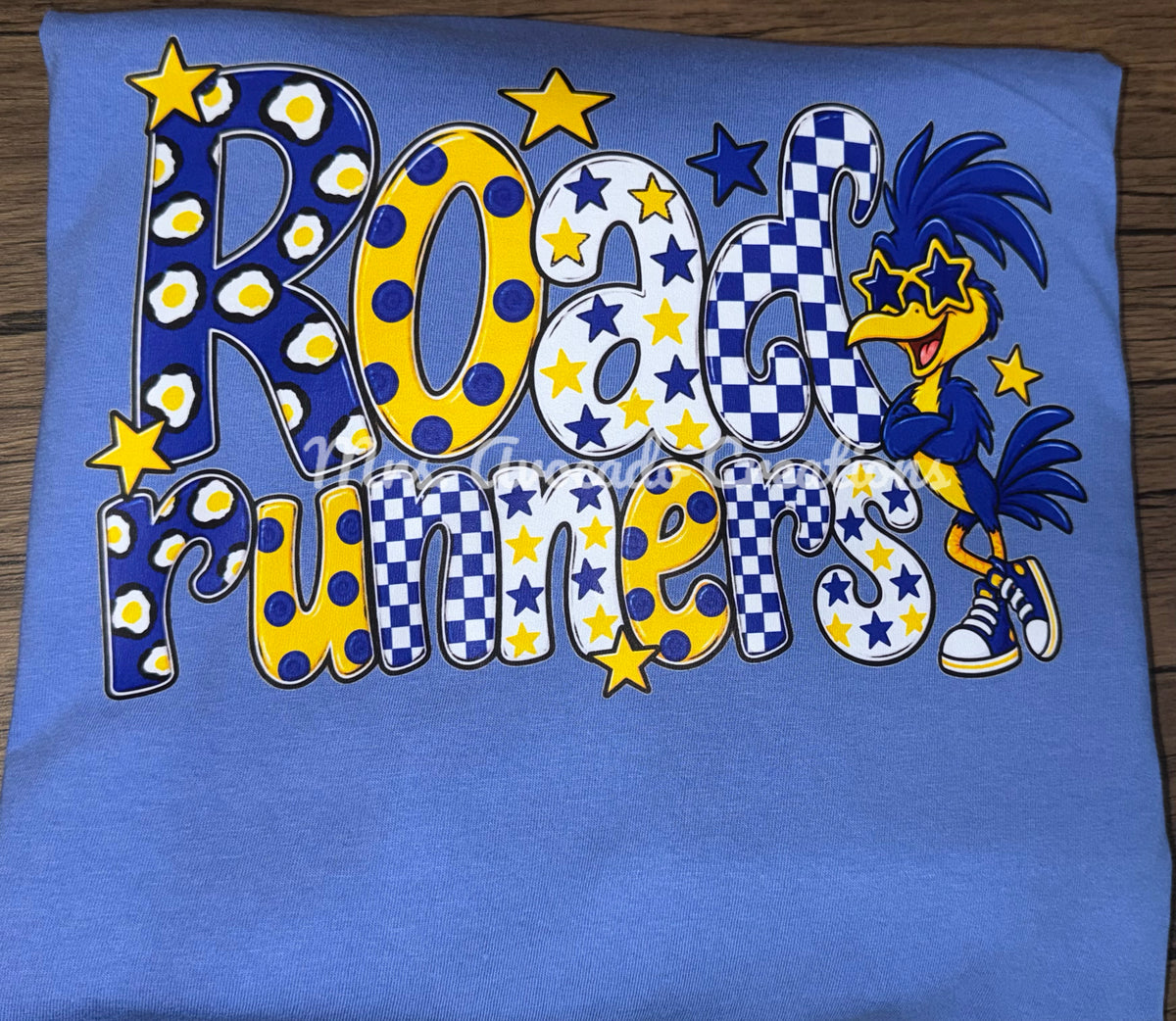 Patterned roadrunner