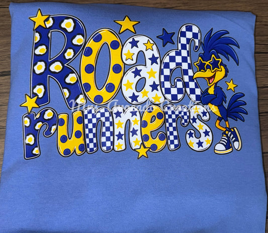 Patterned roadrunner