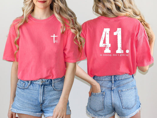 41 is coming (front/back)