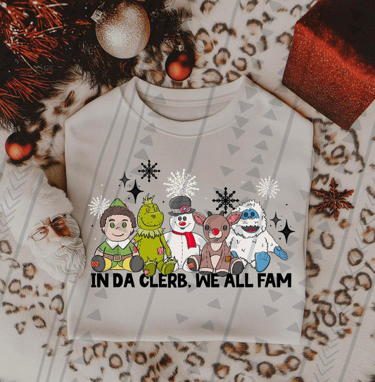 In da clerb, we all fam Christmas