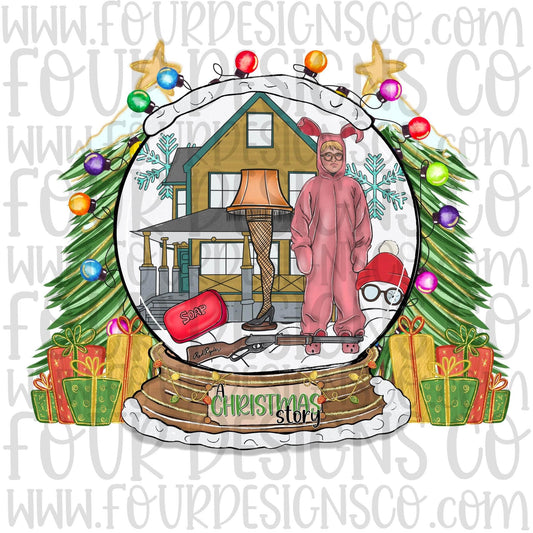Christmas Story snow globe