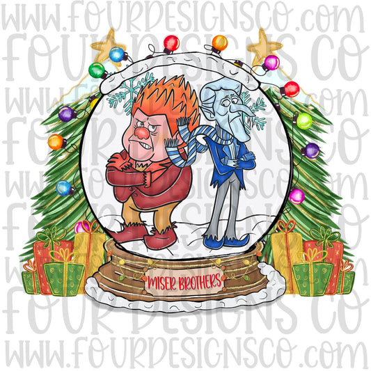 Miser Bros snow globe