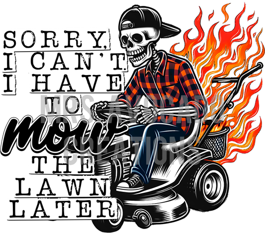 Mow the lawn