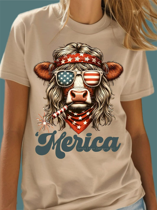 ‘Merica cow