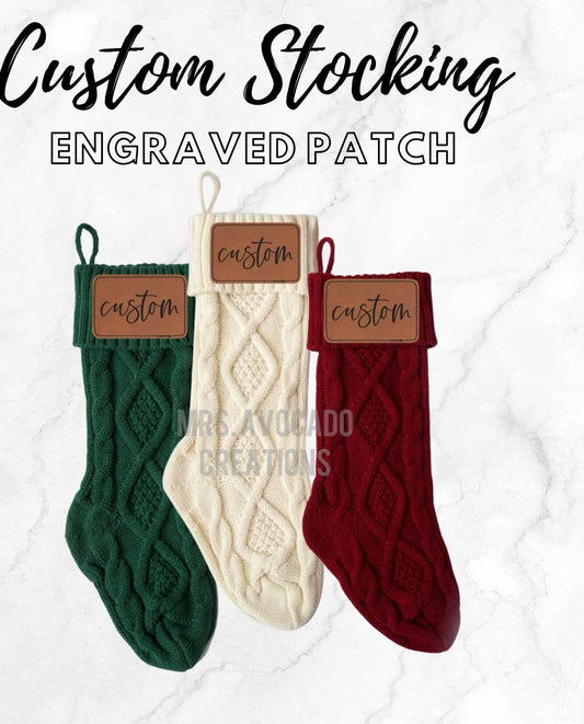 Custom stocking- orders close 6/30