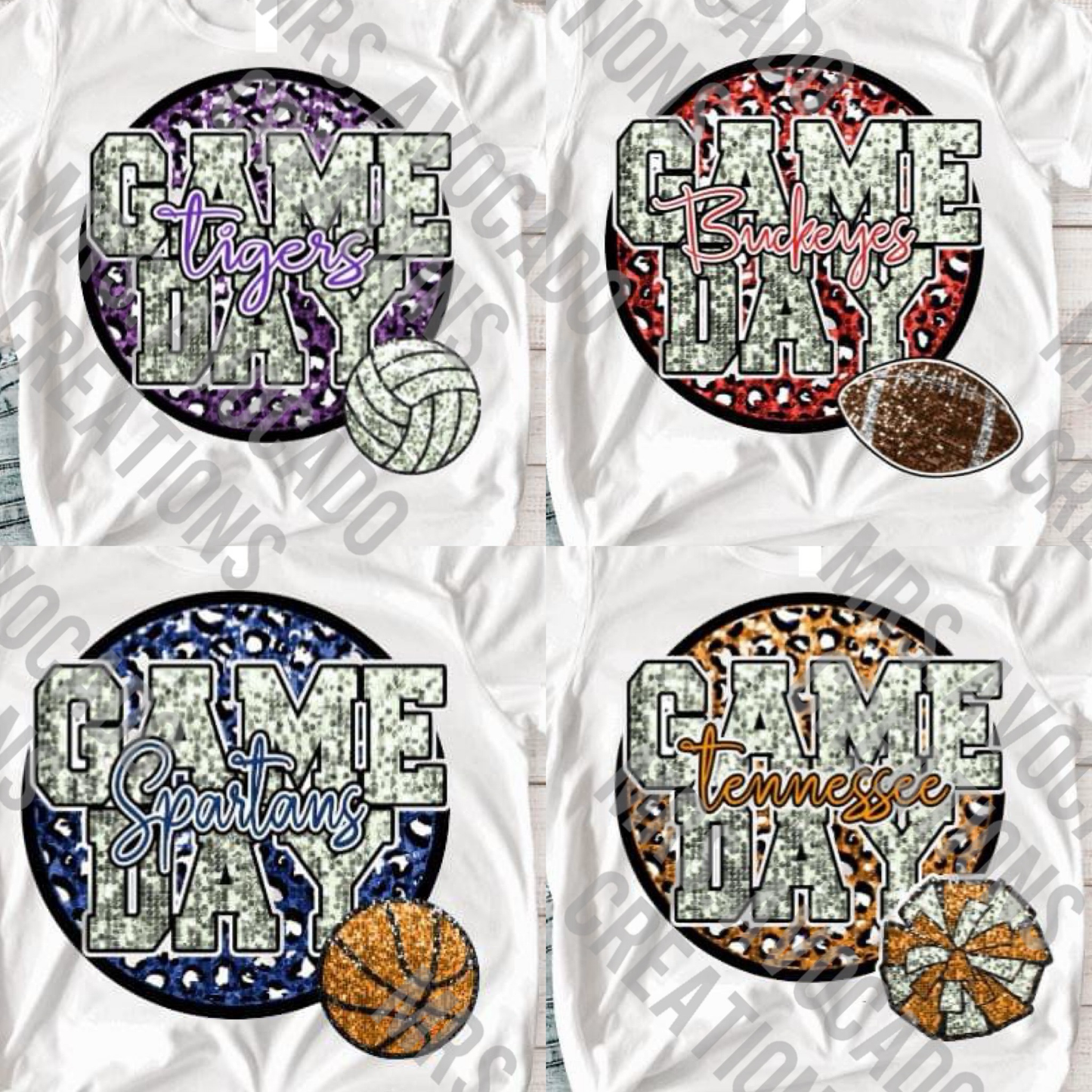 Game DayFaux Sequin (Custom)