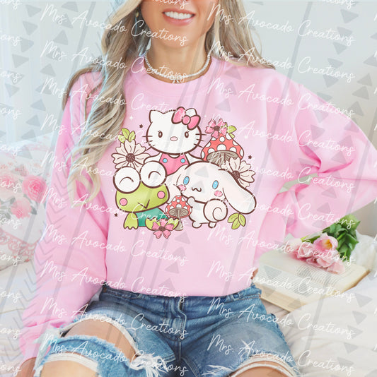 H Kitty Cottagecore