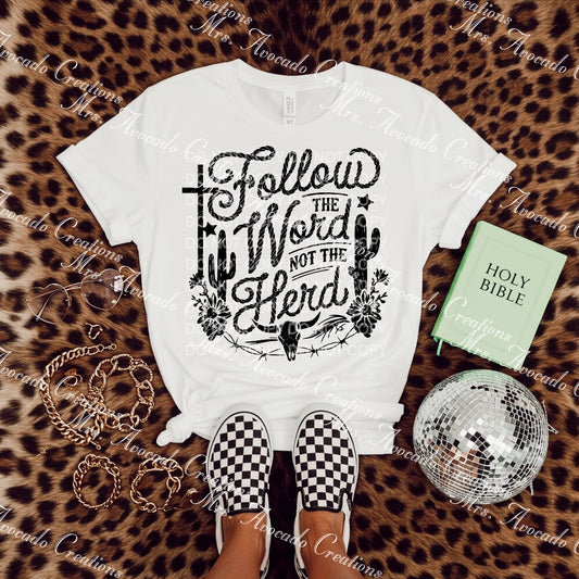 Follow the word, not the herd