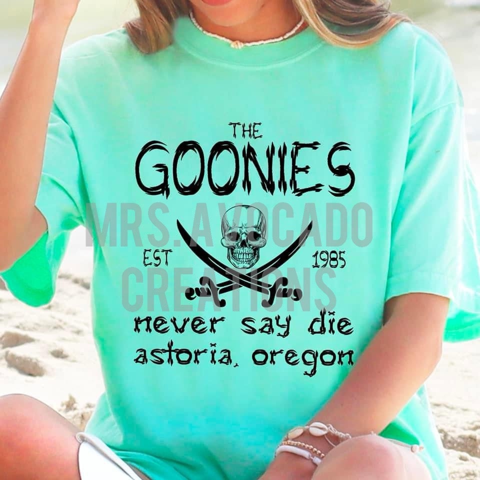 The Goonies (black print)