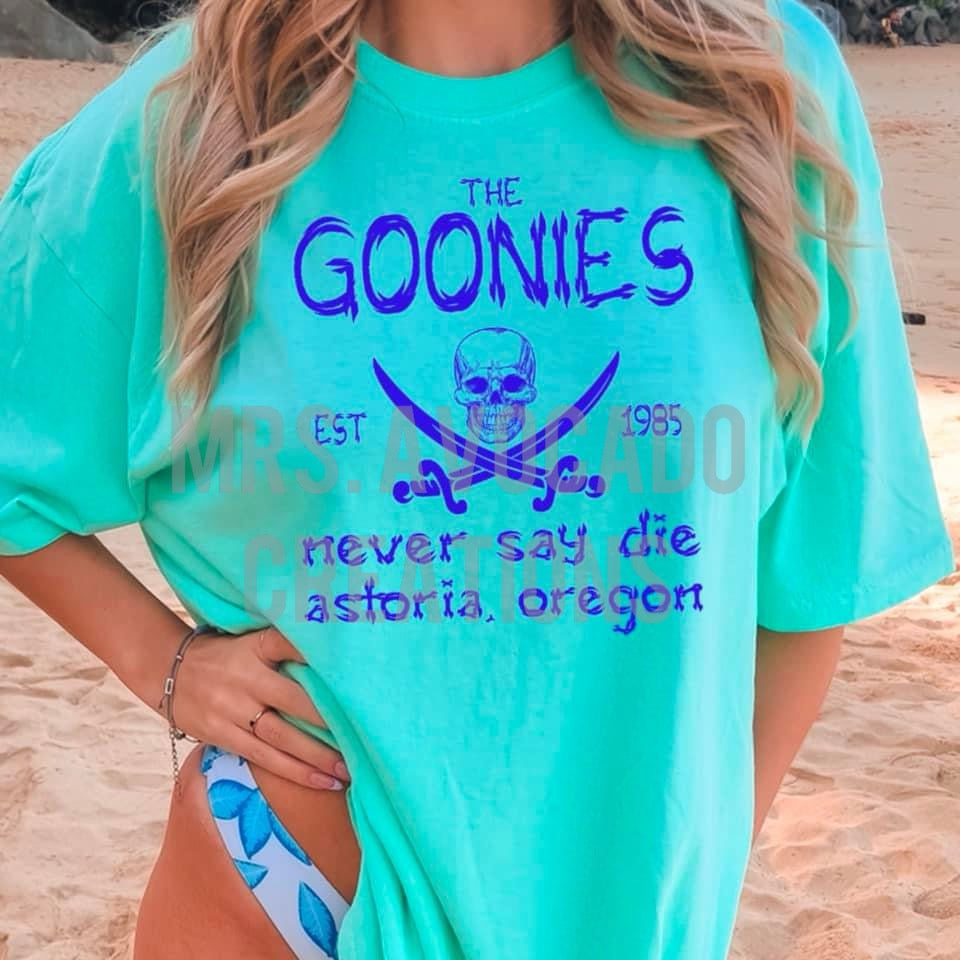 The Goonies (blue print)