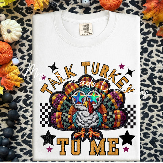Talk turkey to me