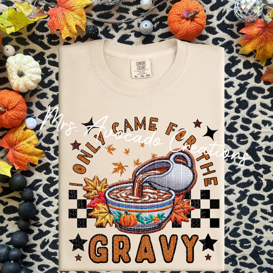 I only came for the gravy