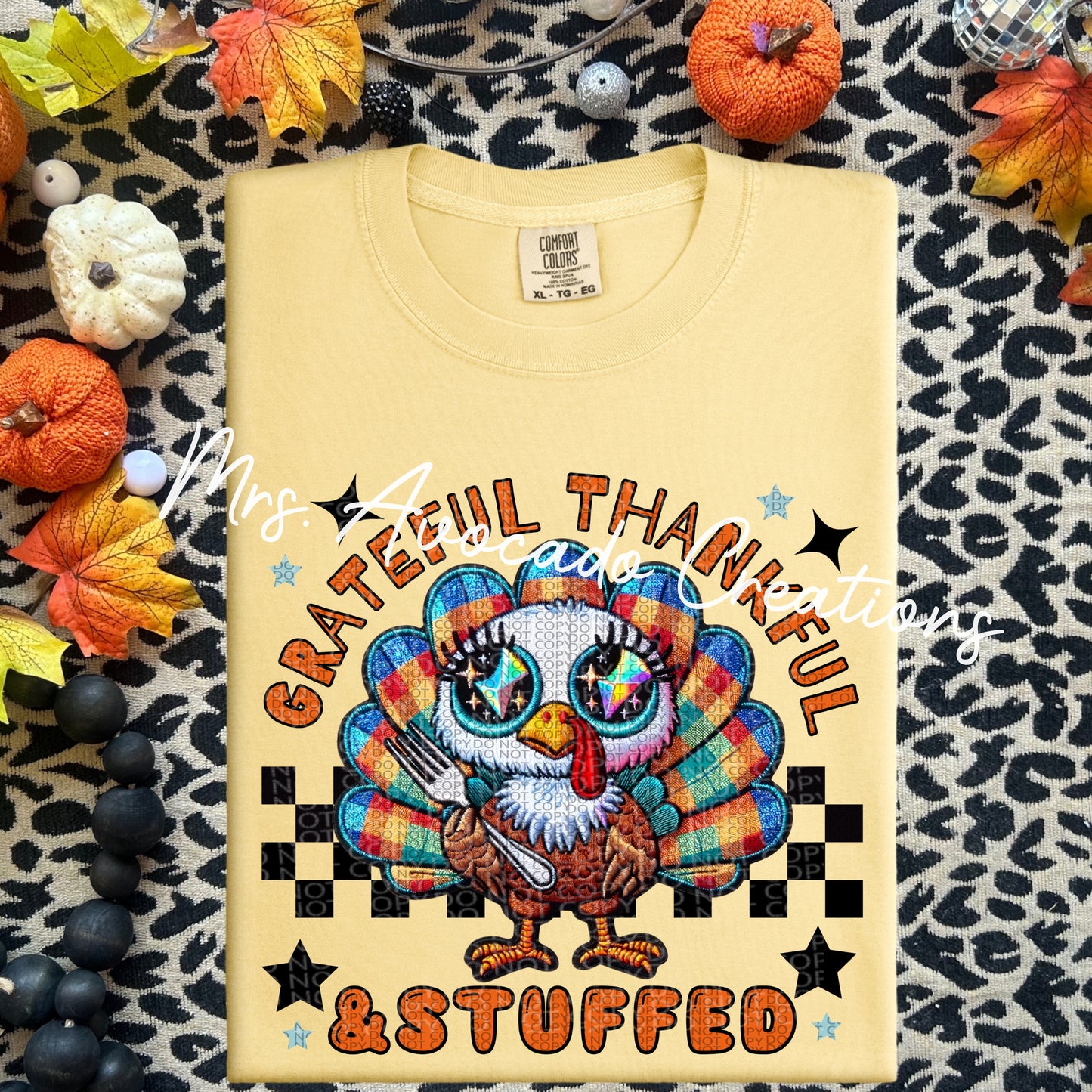 Grateful, thankful, and stuffed