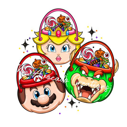 Super M ario candy buckets