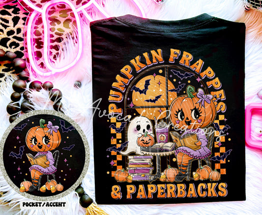 Pumpkin frappes & paperbacks