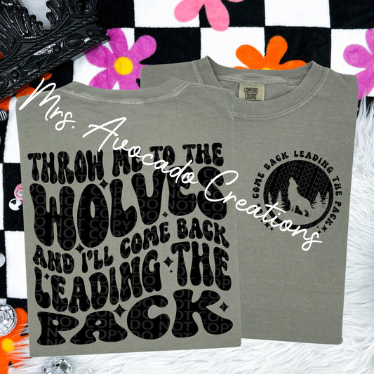 Throw me to the wolves