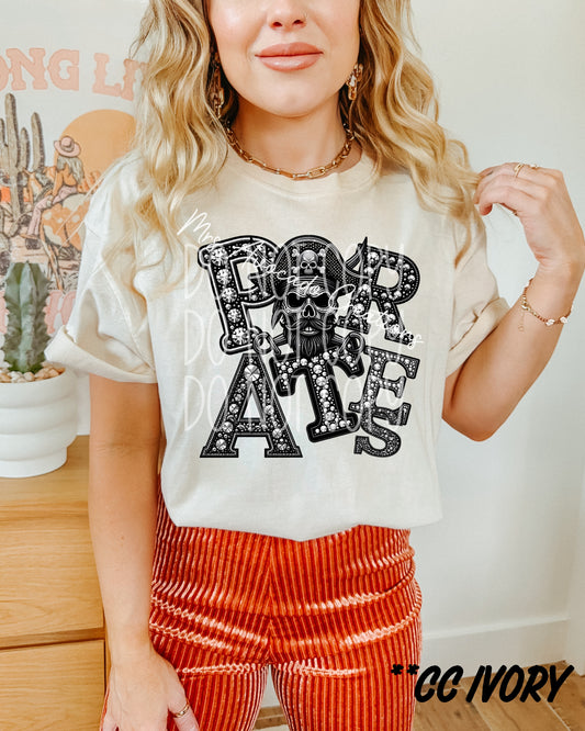 Faux Rhinestone Pirates