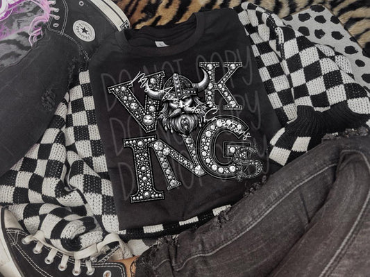 Faux Rhinestone Vikings