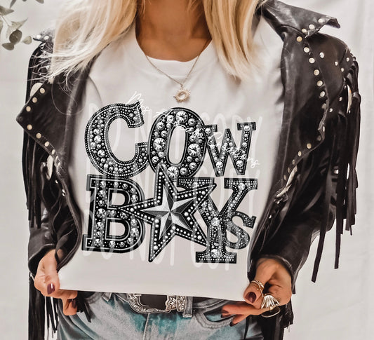 Faux Rhinestone Cowboys