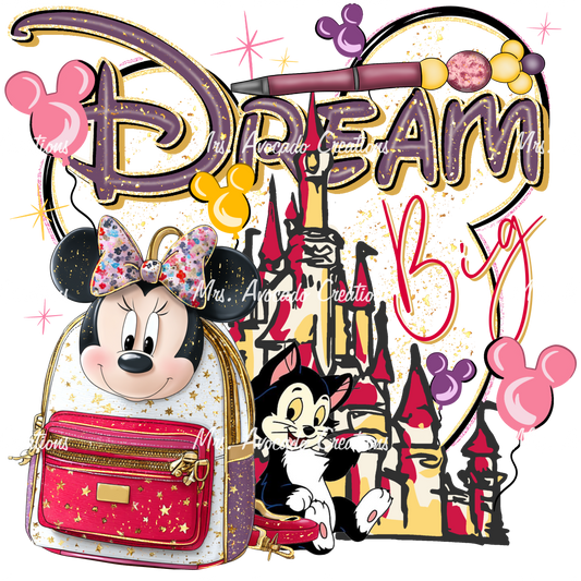 Dream big Minnie backpack