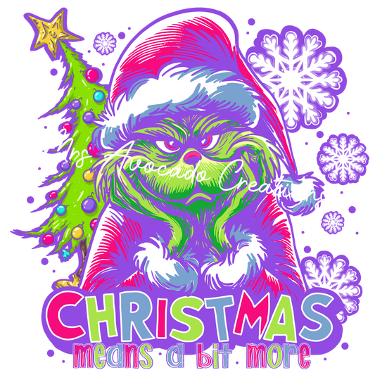 Christmas means more Green Guy