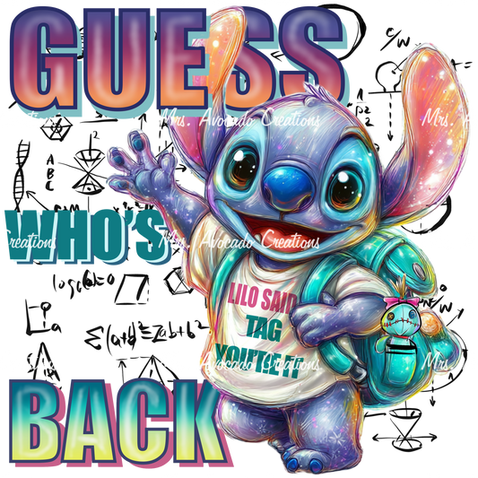 Stitch Guess who's back