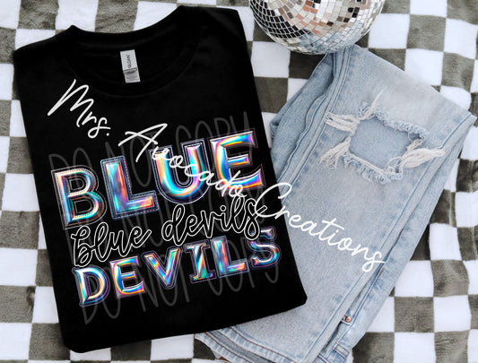 Holo Blue Devils