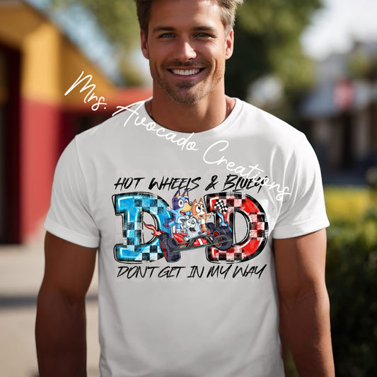 Hot Wheels Blue Dad