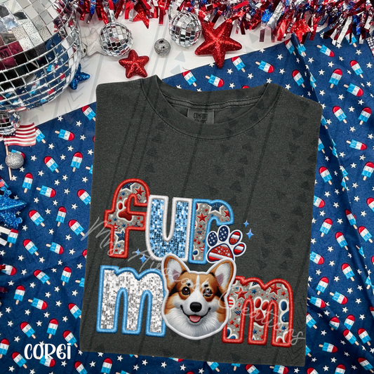 Patriotic Corgi