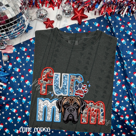 Patriotic Cane Corso
