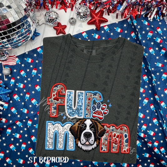 Patriotic St Bernard
